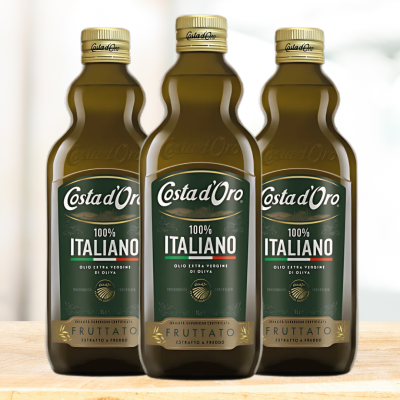 100% Italiaanse Extra Vierge Olijfolie Voordeelpakket – 3L