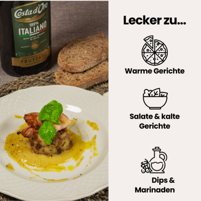 100% Italiaanse Extra Vierge Olijfolie Voordeelpakket – 3L