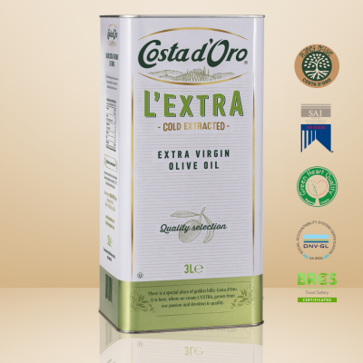 Extra Natives Olivenöl – 3L mild & vielseitig für die Küche