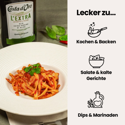 Extra Natives Olivenöl – 3L mild & vielseitig für die Küche