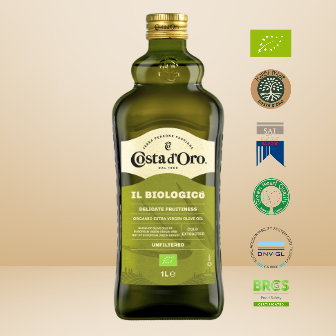 Biologische Extra Vierge Olijfolie - 1000 ml